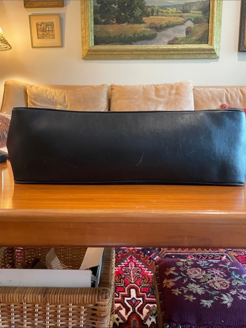 Men’s Coach Black Duffel